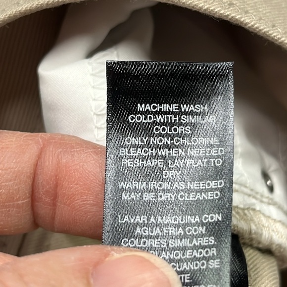 CHICO'S "So Lifting"  Control Panel Straight Leg Stretch Khaki Jean SZ 14 Short - Picture 13 of 16